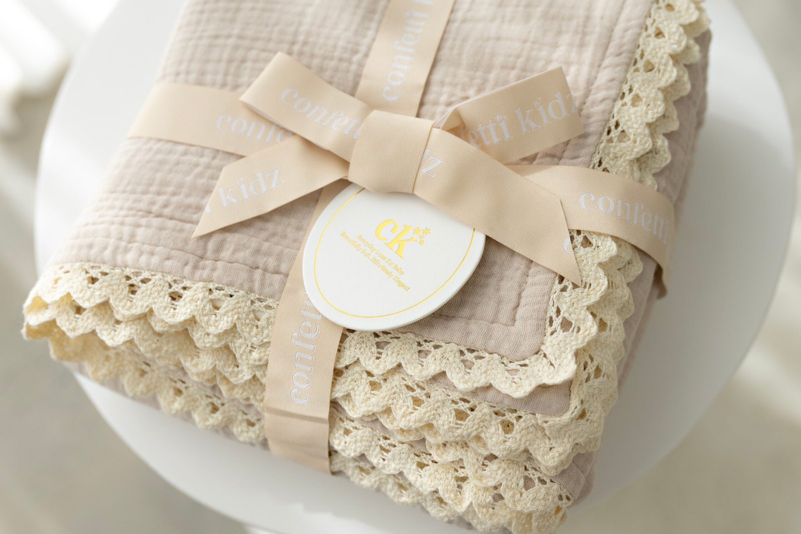 Classic Muslin Blanket | Oatmeal