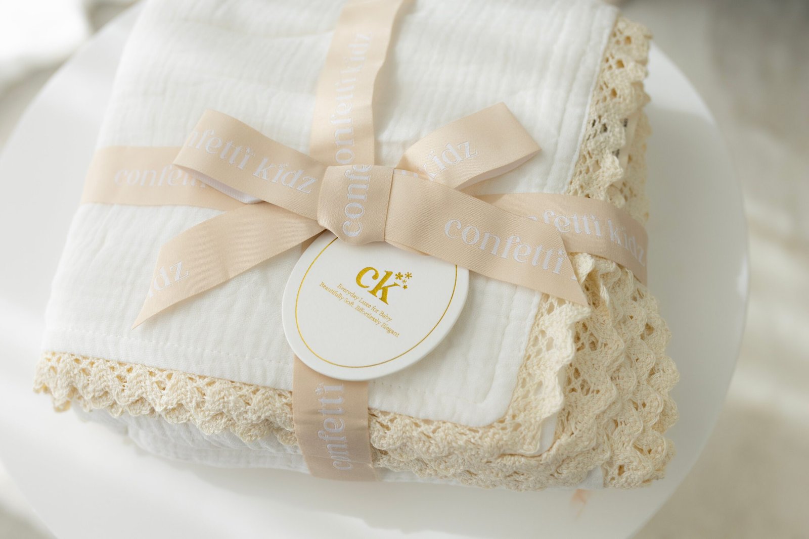 Classic Muslin Blanket | White