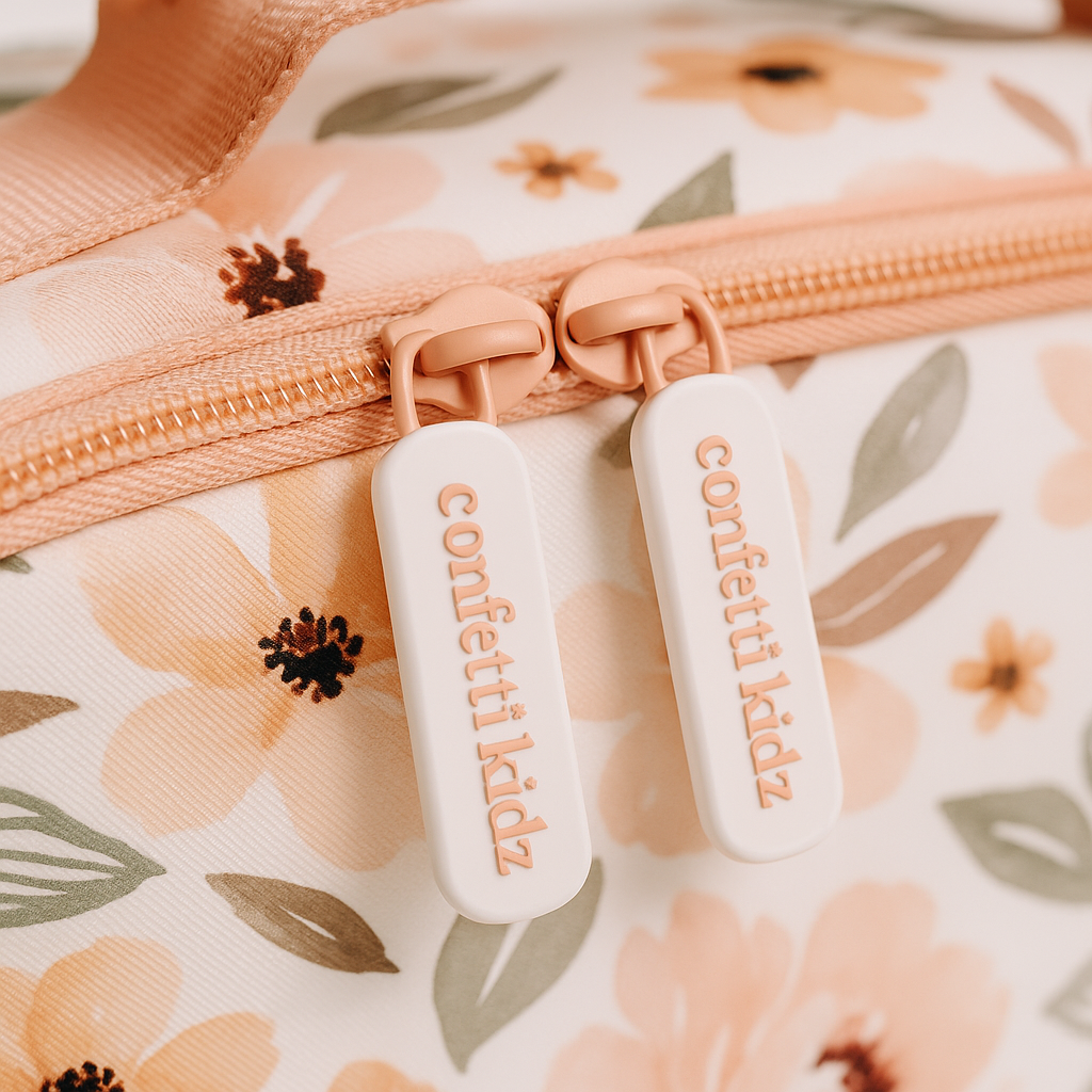 Peach Blossom - Insulated Lunch Bag