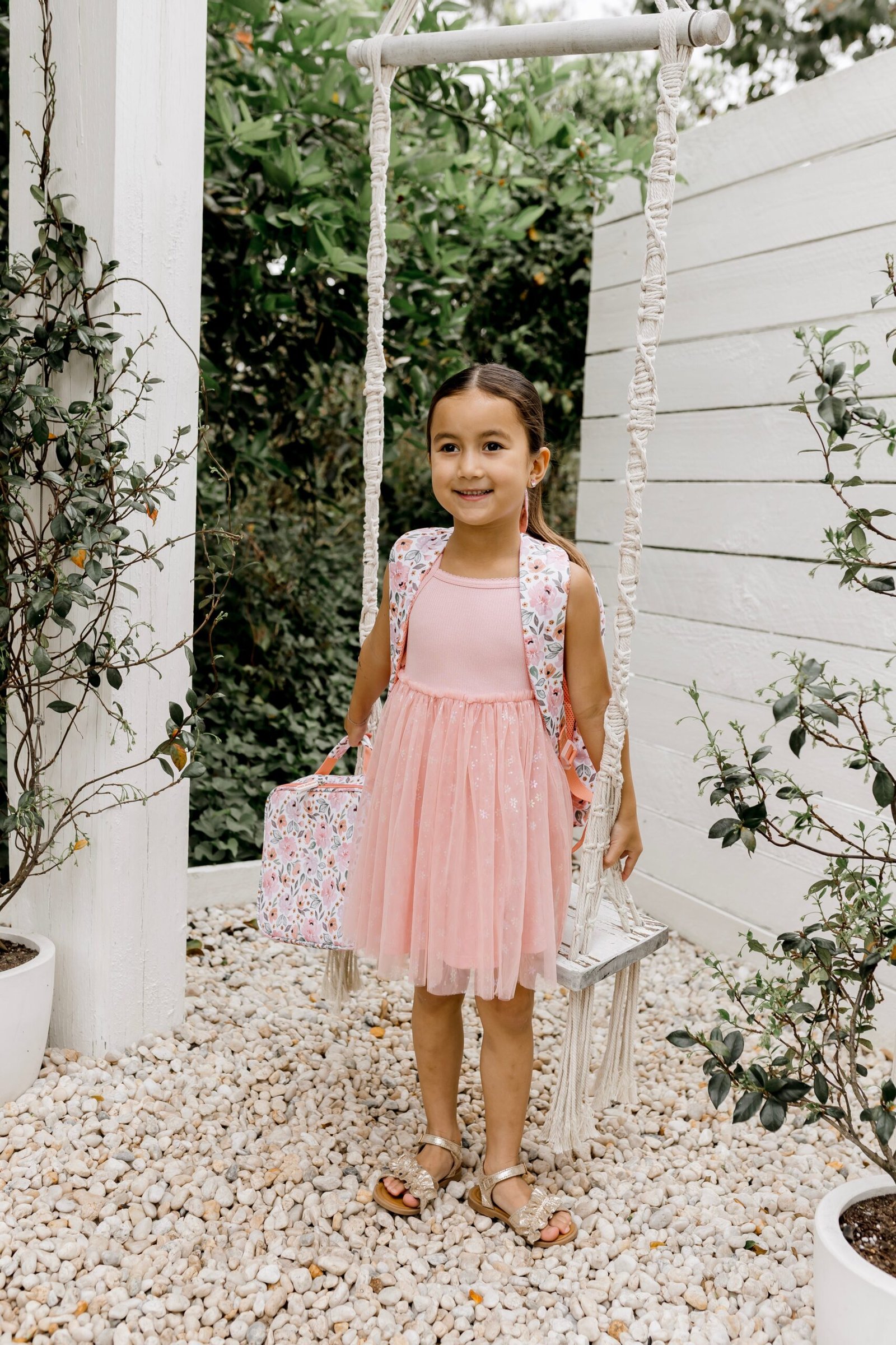 Peach Blossom - Insulated Lunch Bag