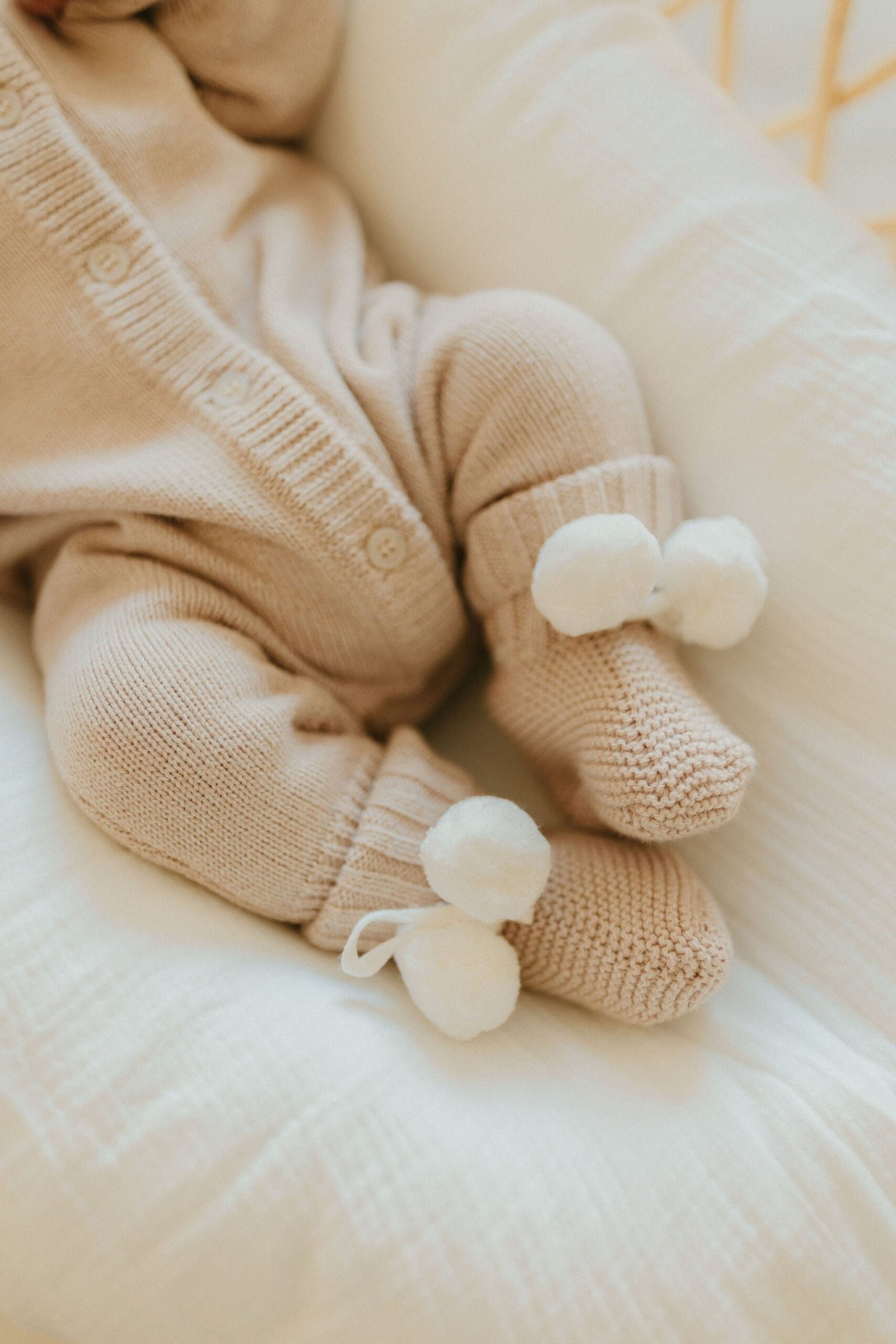 Classic Knit Romper | Biscotti