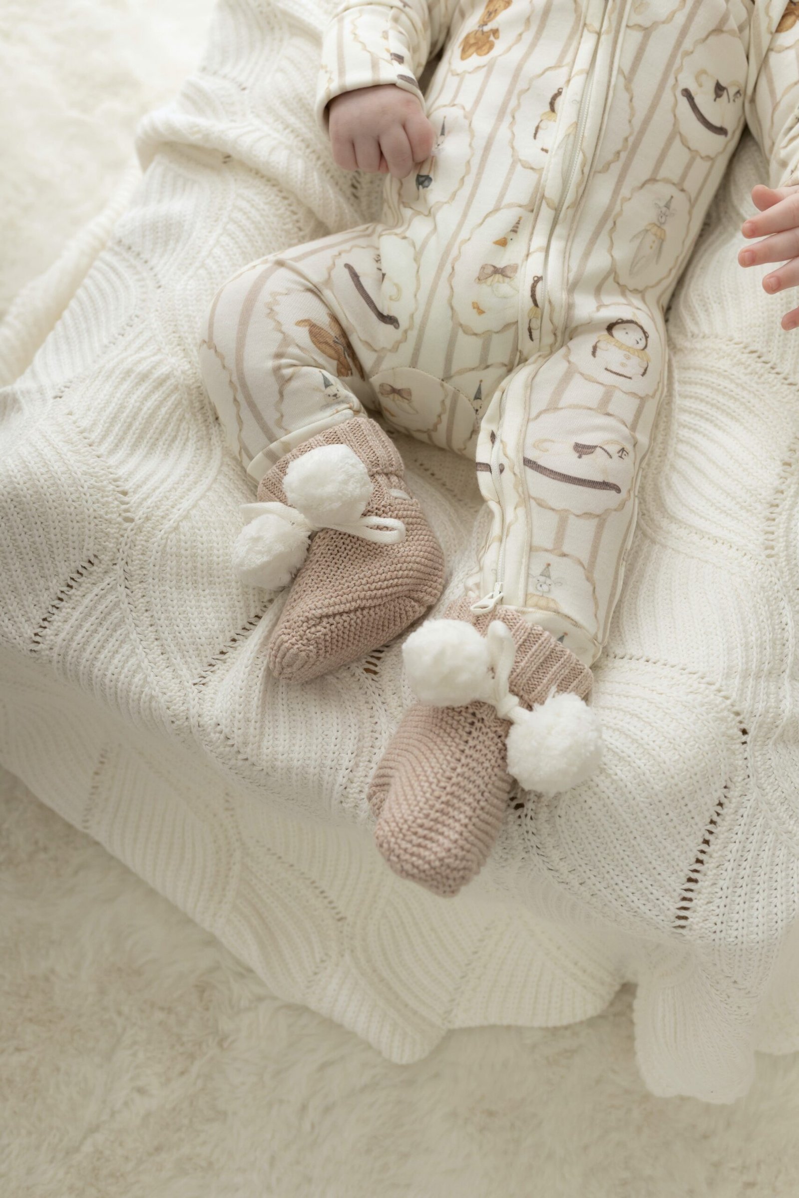 *Size 0-3m left* Vintage Treasures Zipsuit