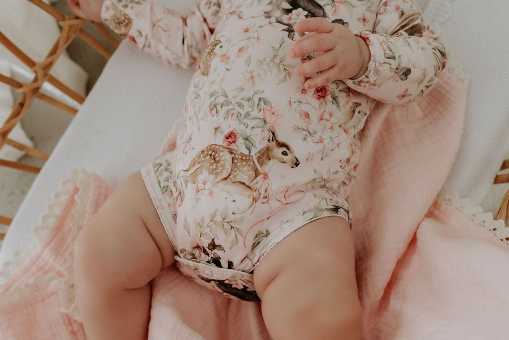 Baby Animals - Long Sleeve Bodysuit