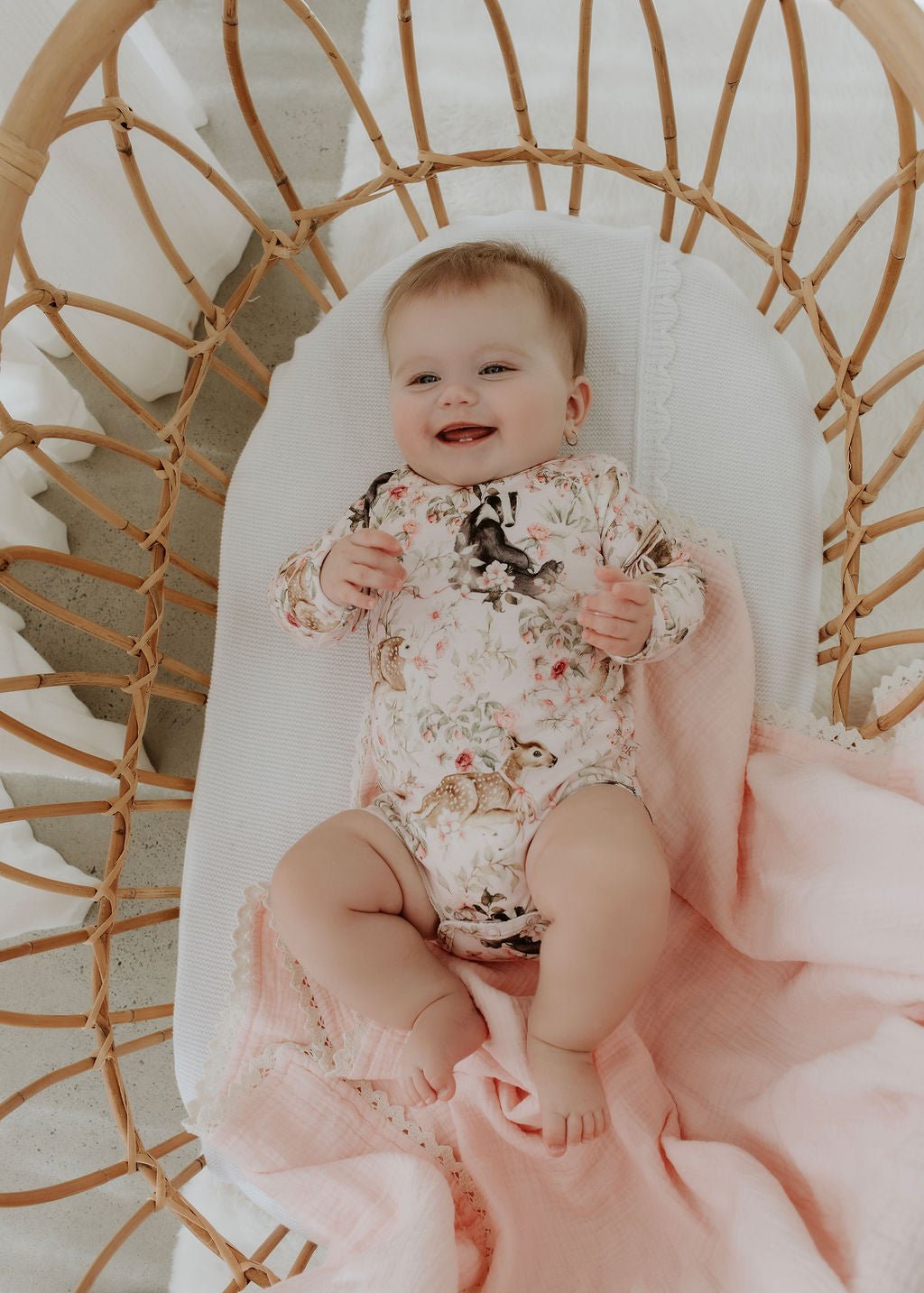 Baby Animals - Long Sleeve Bodysuit