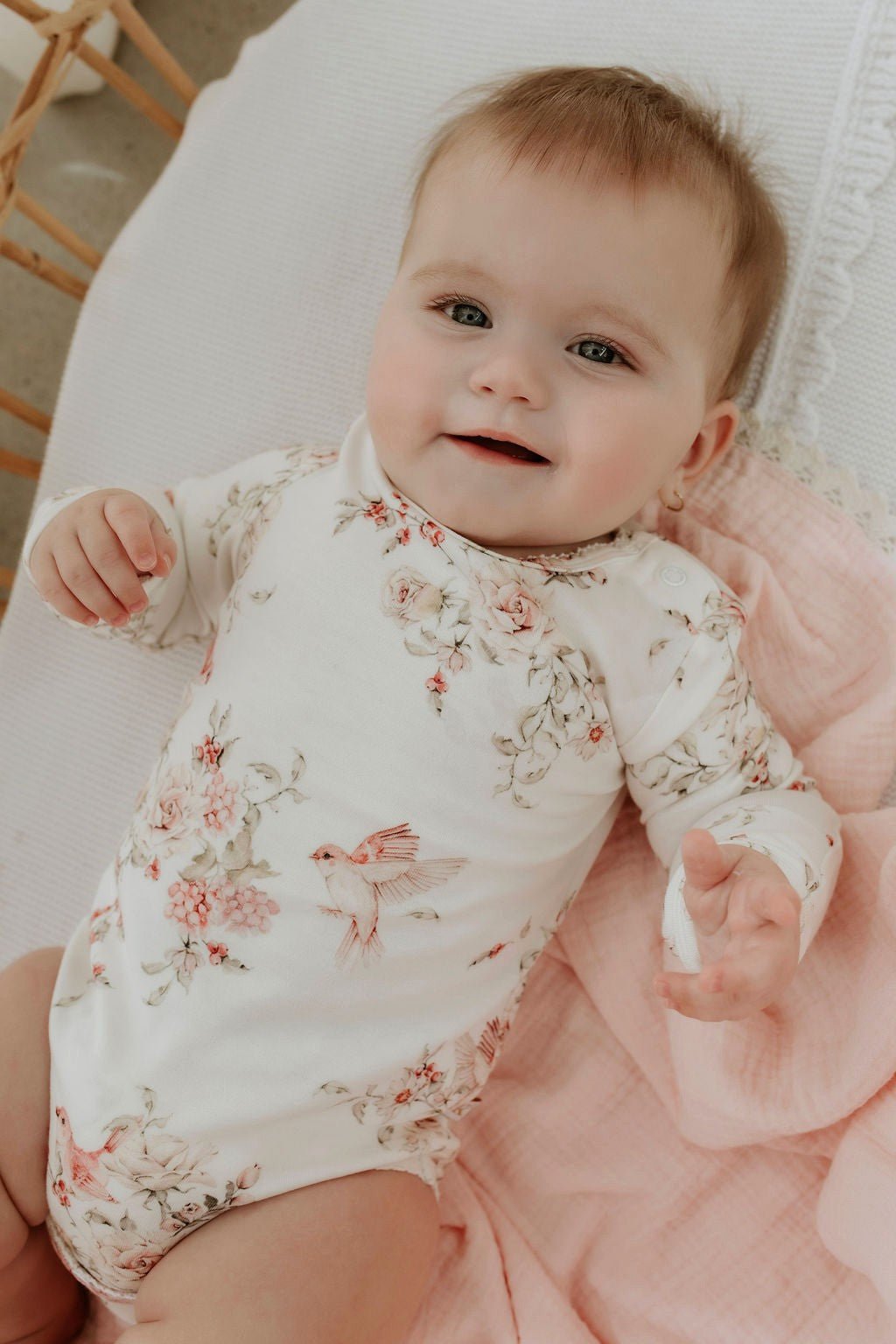 Rose Garden - Long Sleeve Bodysuit