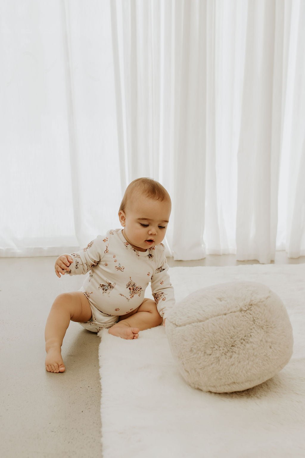 *Prem, 0-3 + 1Y left* Pawfect Pals - L/S Bodysuit