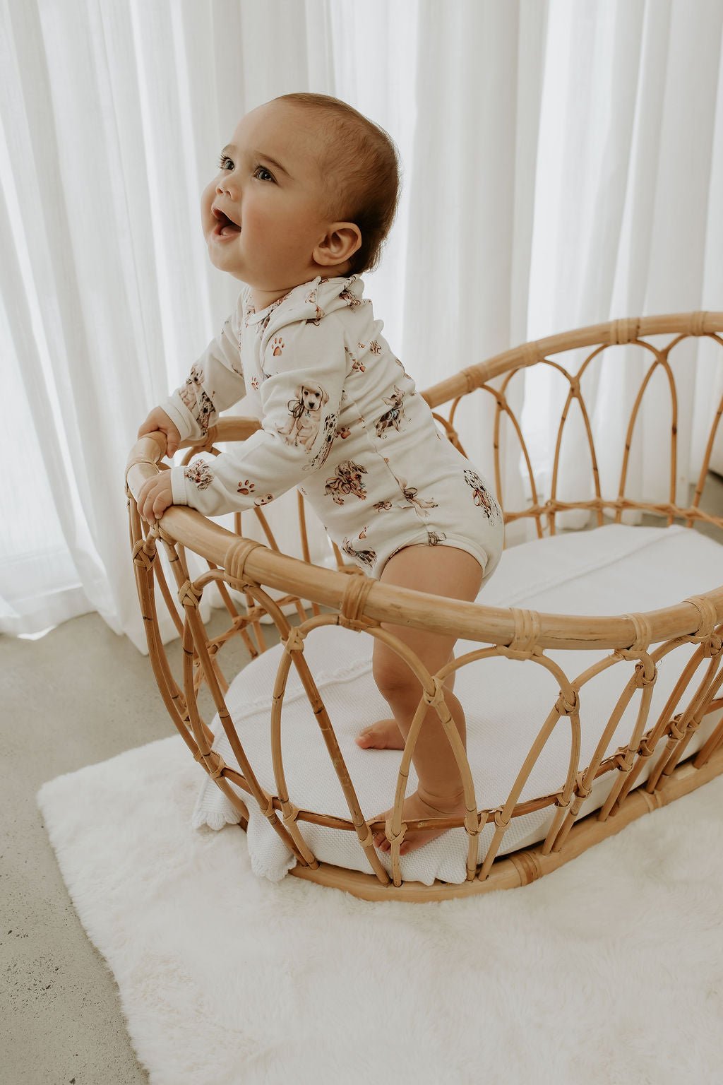 *Prem, 0-3 + 1Y left* Pawfect Pals - L/S Bodysuit