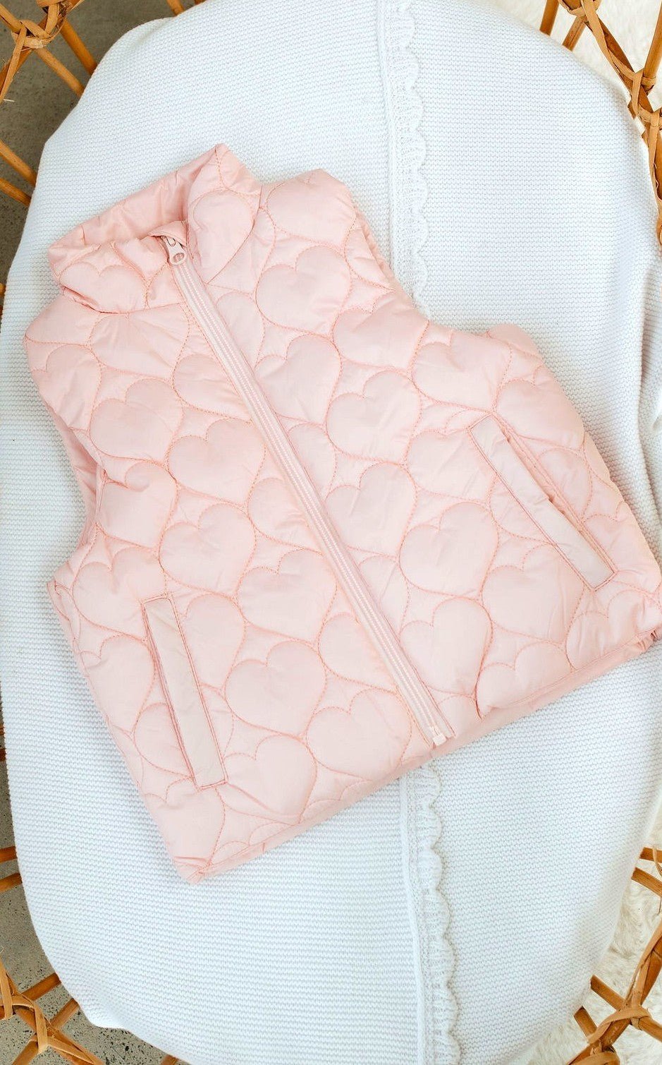 Sweetheart Quilted Puffer Vest