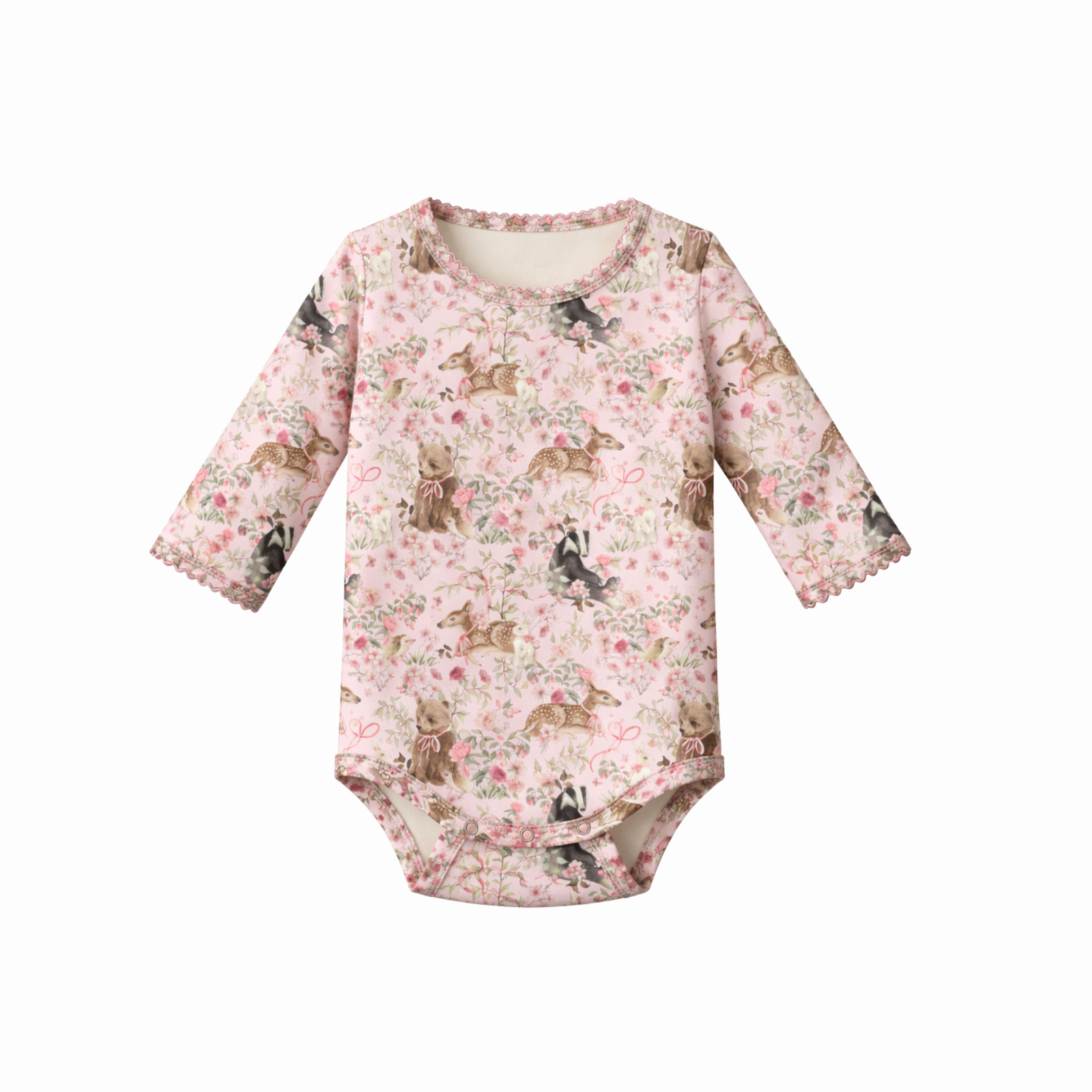 Baby Animals - Long Sleeve Bodysuit