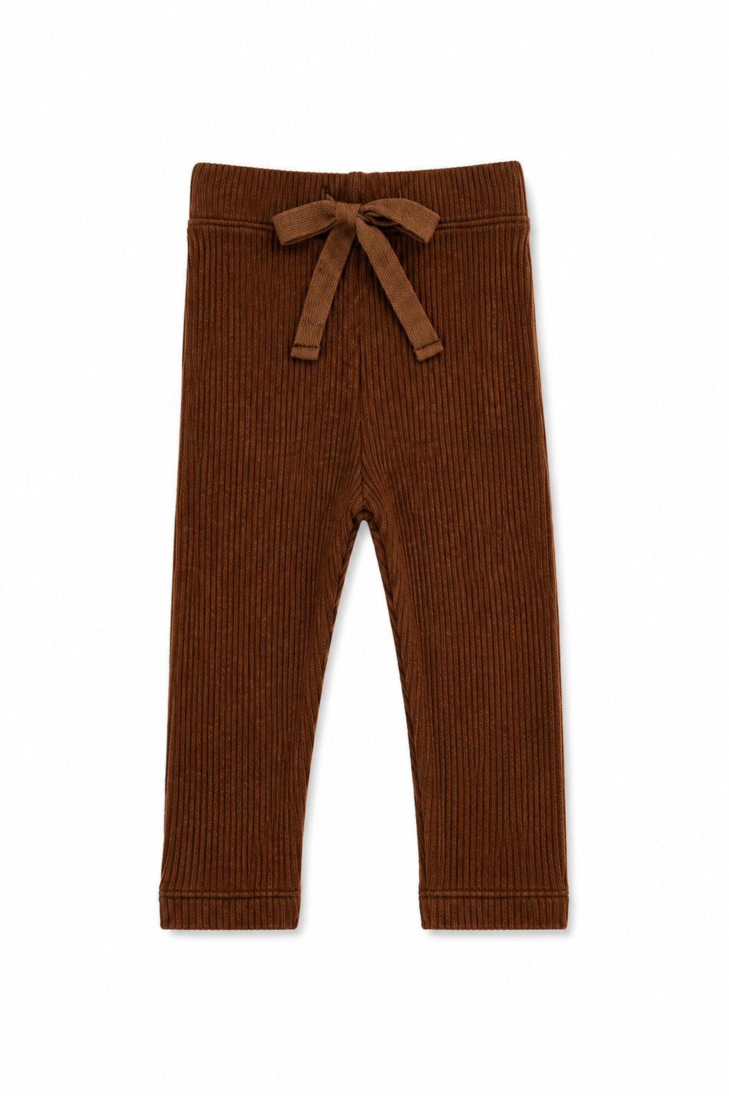 Chocolate Ribbed Leggings