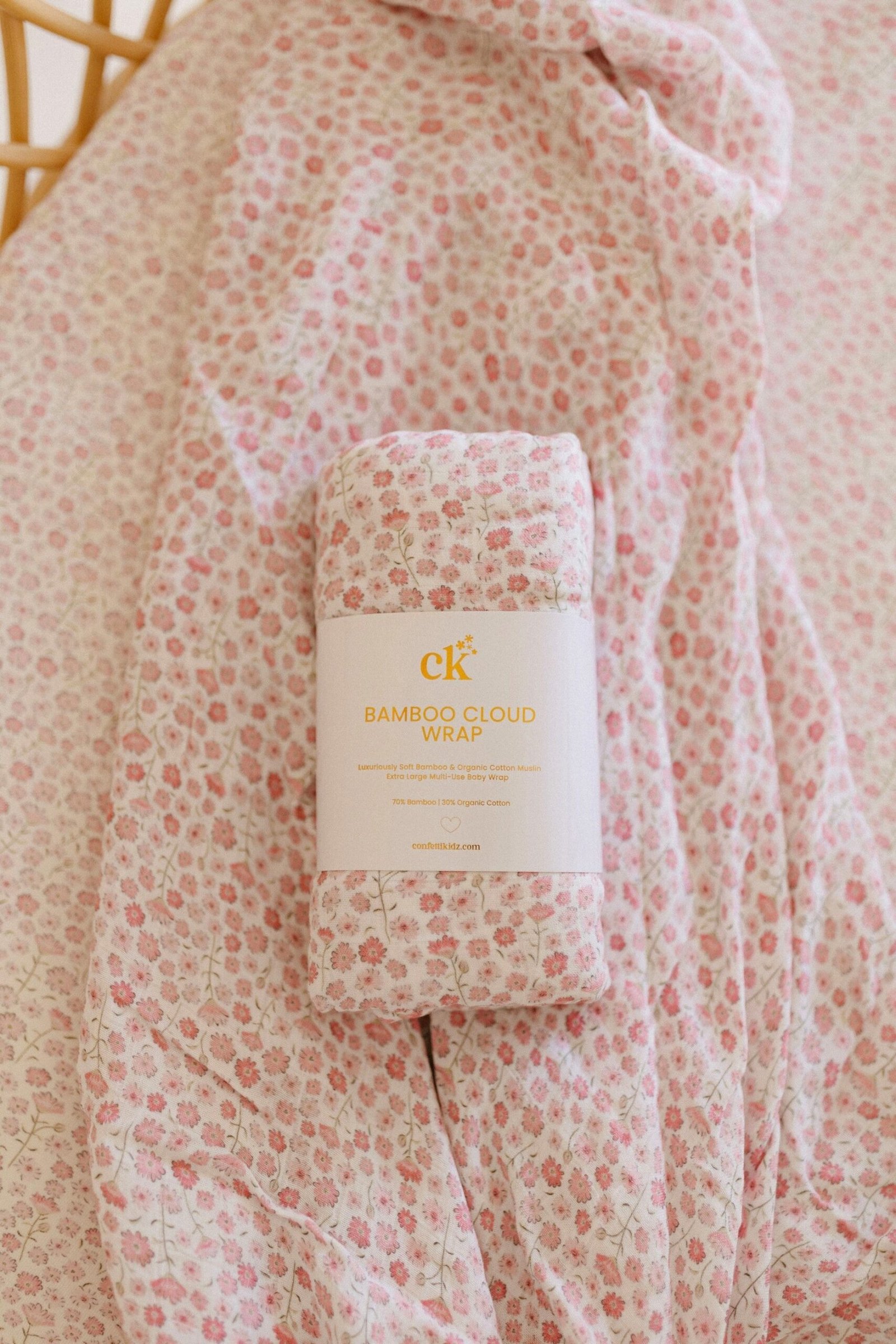 Seashell Bloom | Bamboo Cloud Wrap