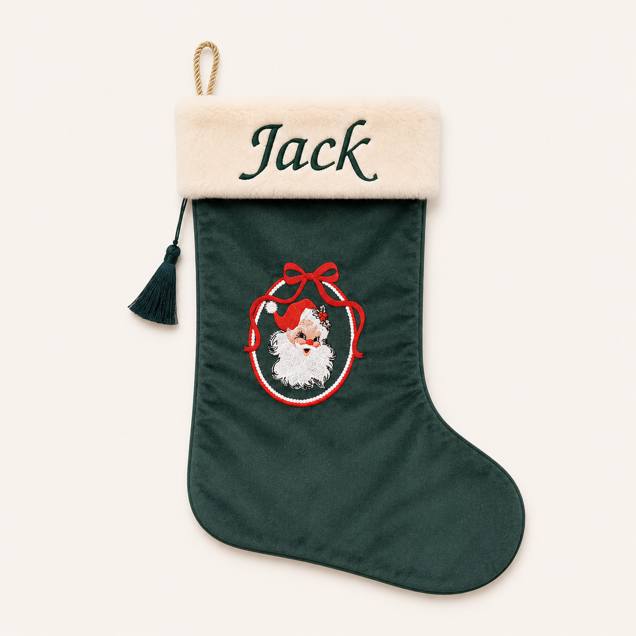 Heirloom Stocking | Vintage Santa